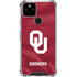 University of Oklahoma Red Jersey Google Pixel 5 Clear Case